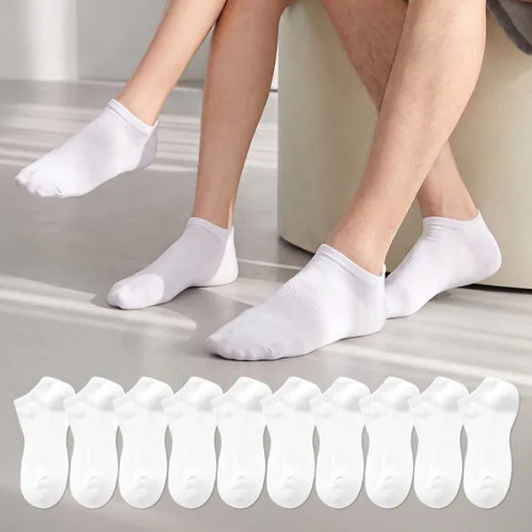 더블밴딩 무지 단목양말 10켤레