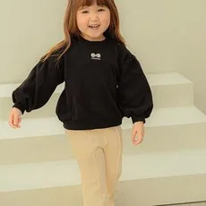 삠뽀요 아동용 루미리본 상하의 세트 OLHBE05