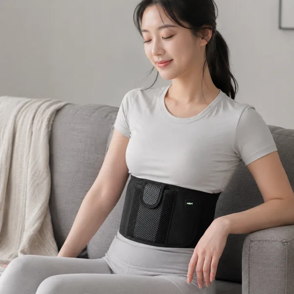 원적외선 무선 허리 배 복부 온열 찜질기 발열 복대 생리통 찜질 휴대용 온열기