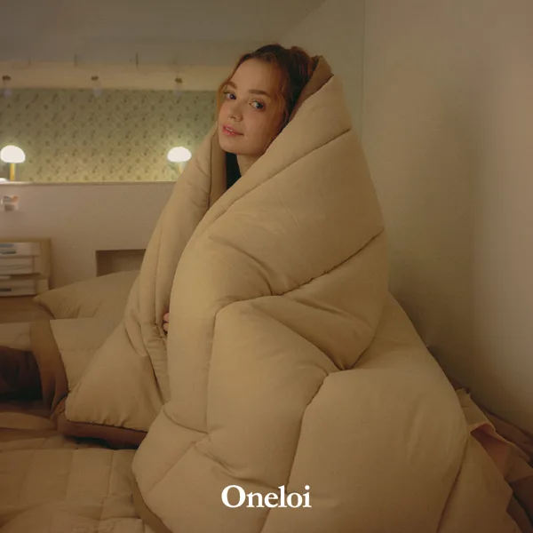 사계절 이불 포근한 차렵 가을 이불 알러지케어 에코 옥수수솜 단품 S