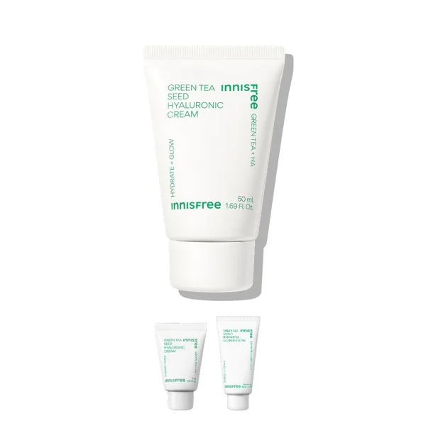 이니스프리 그린티 씨드 히알루론산 크림 50ml+기프트