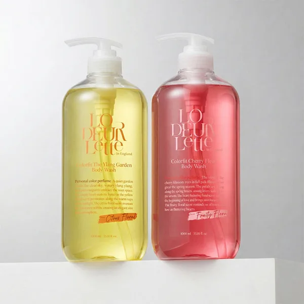 로더렛 바디워시 1000ml 2개 퍼퓸