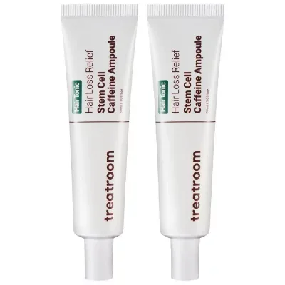 트리트룸 헤어토닉 탈모완화 줄기세포 카페인 앰플, 30ml, 2개