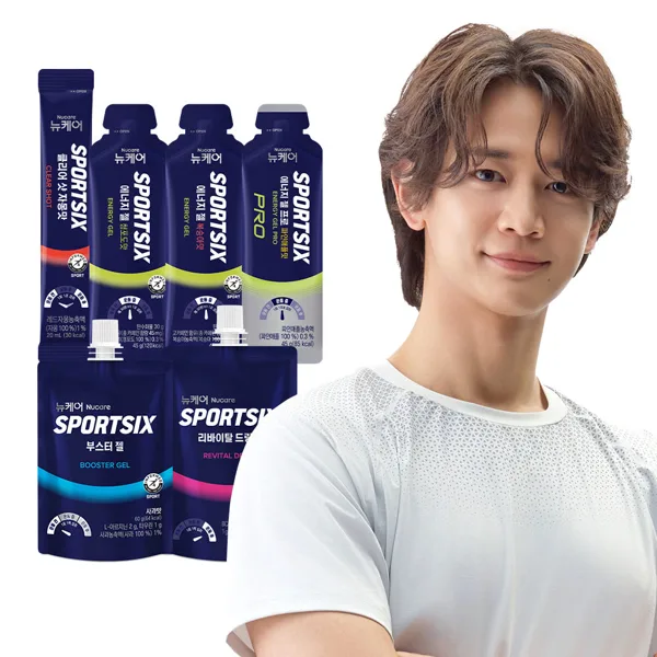 뉴케어 스포식스 에너지젤 체험팩 6종