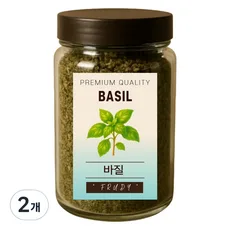 푸르디 건조 바질잎, 100g, 2개