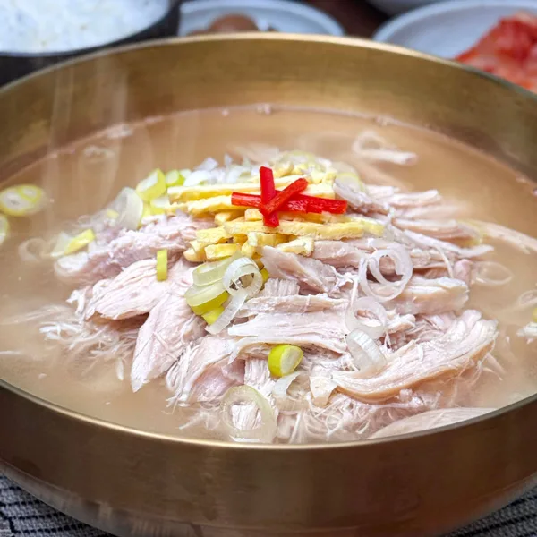 냉장닭 수제 닭곰탕 550g 4개