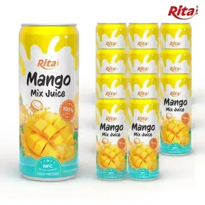 리타 100% NFC 망고 믹스 주스 250ml x 12캔