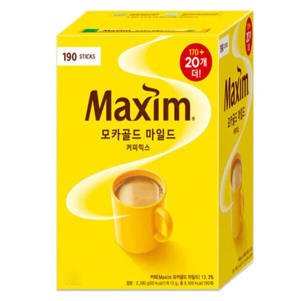 맥심 모카골드 마일드 커피믹스 190T