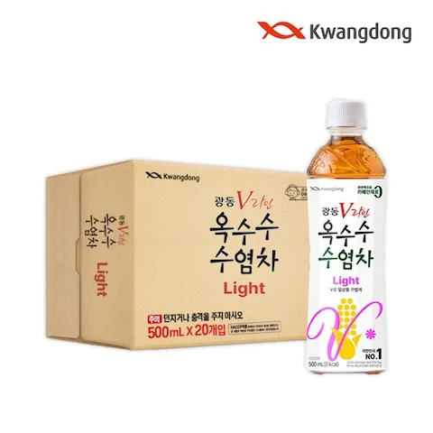 광동 V라인 옥수수수염차 라이트 500ml 24입