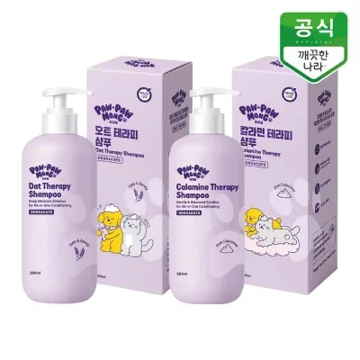 포포몽 칼라민/오트 테라피 샴푸 380ml x 1개