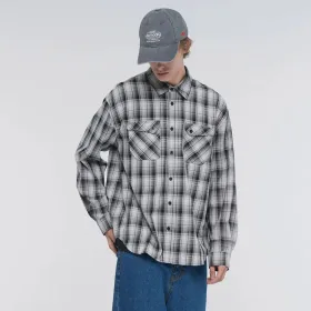 아웃도어프로덕츠 베이직 투 포켓 체크 셔츠 (3컬러)