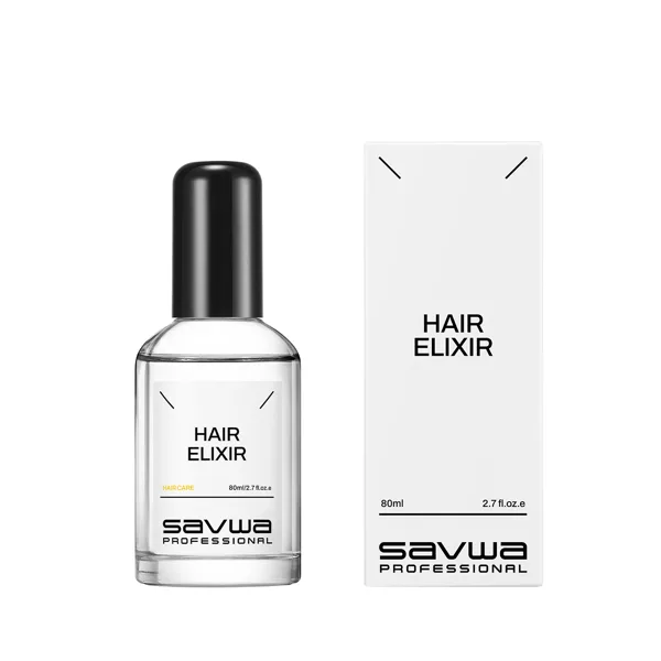 사브와 프로페셔널 헤어 엘릭서 논워시 트리트먼트 에센스 남자 여자 극손상모 오일 80ml