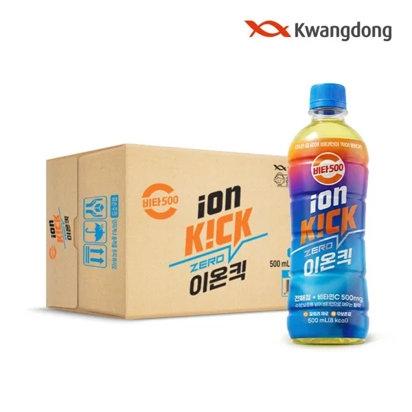비타500 이온킥 제로 이온음료 500ml 24입