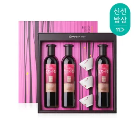 배상면주가 고창LB 자자연연1호 복분자음 500ml 3입