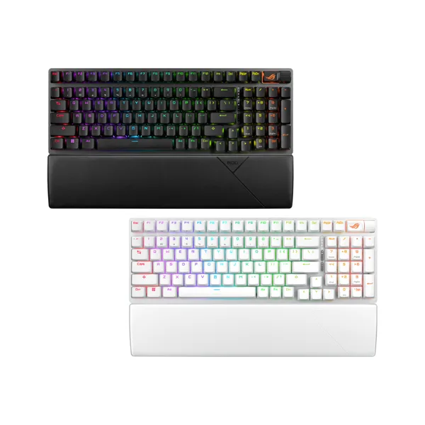ASUS ROG STRIX SCOPE II 96 NX 무선게이밍키보드영문 화이트, 스노우축