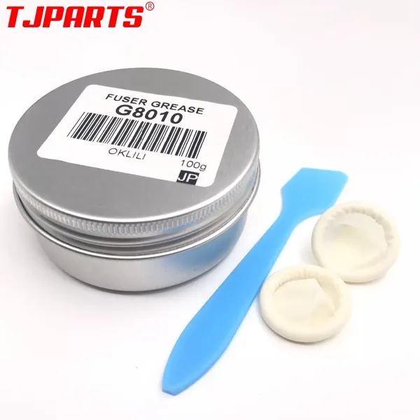 일본산 100g G8010, MOLYKOTE G-8010 실리콘 융착 그리스 오일 윤활제, Brother DCP-8110, HL-5440용 금속 융착 필름 슬리브.