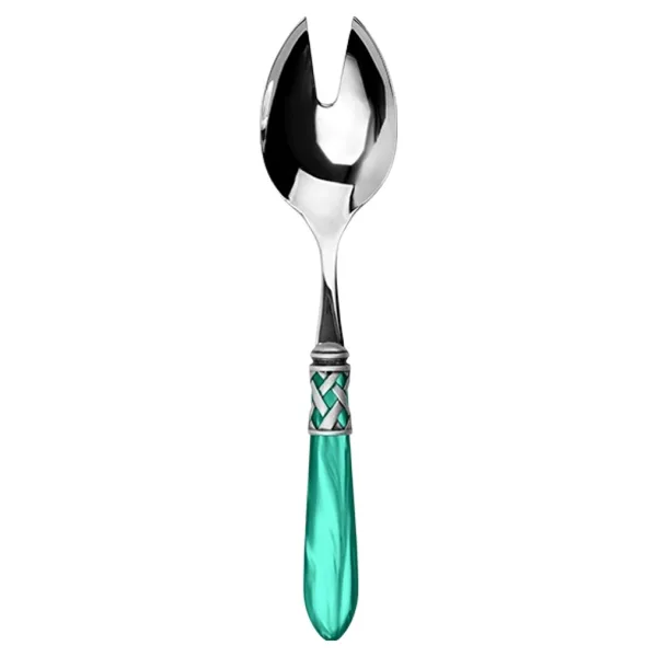 까사부가티 알라딘 장식링 무광 샐러드포크 24 x 5 cm, 보르도, 1개