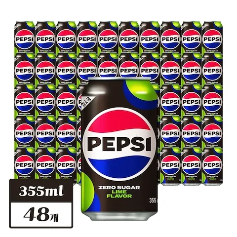펩시제로슈거 라임향 355ml*48개 (업소용)