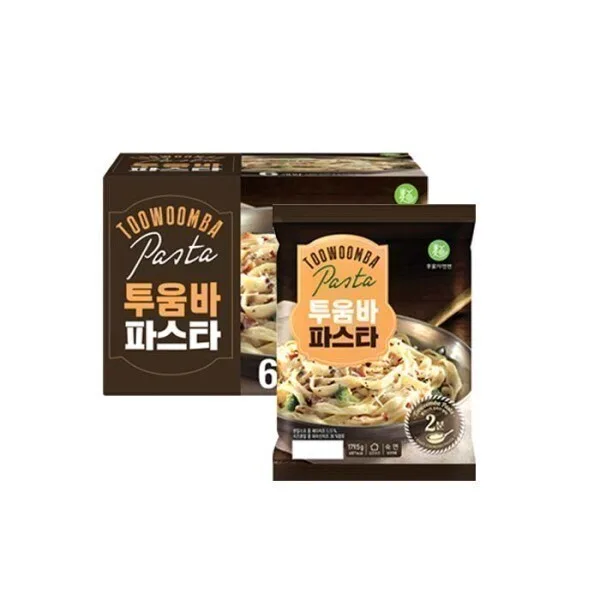 이가자연면 투움바 파스타 6인분 BOX세트