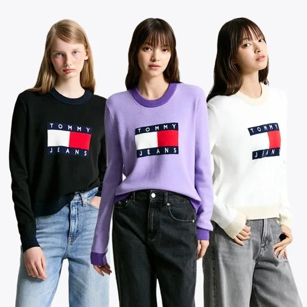 컬러블록 플래그 스웨터 3종 택1 T32F6KTO20TWT1