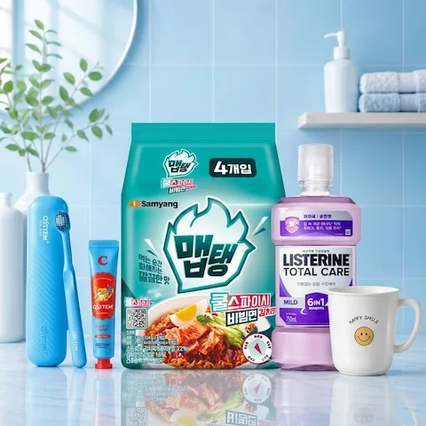 리스테린 그린티 마일드 750ml x4+(증정)250ml 랜덤(마일드)