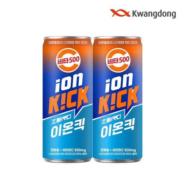 비타500 이온킥 제로 이온음료 240ml 24캔