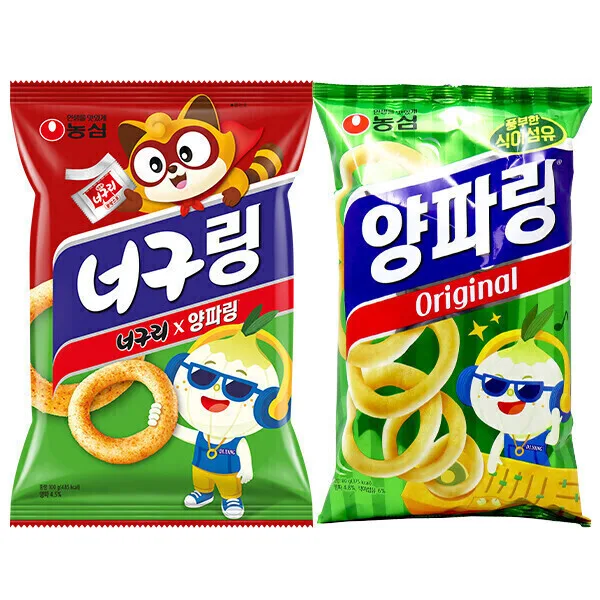 농심 너구링/양파링 골라담기