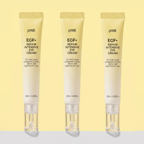 EGF+ 리페어 인텐시브 아이크림 EGF재생크림 세럼 주름개선 20ml, 3개