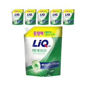 리큐 베이킹X구연산 찌든 때 올인원 1.8L+200ml, 6개