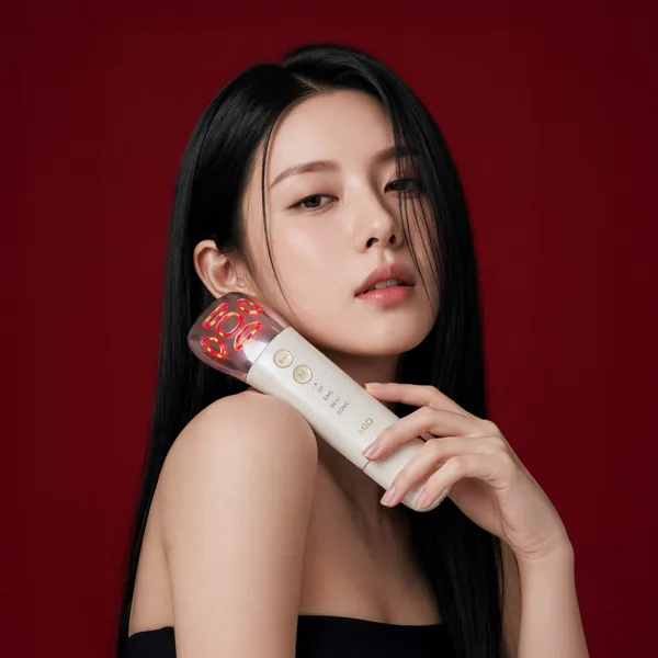 미오데칼코마니 가브리엘 듀얼헤드 뷰티디바이스 EMS 고주파 스킨부스터 필링기