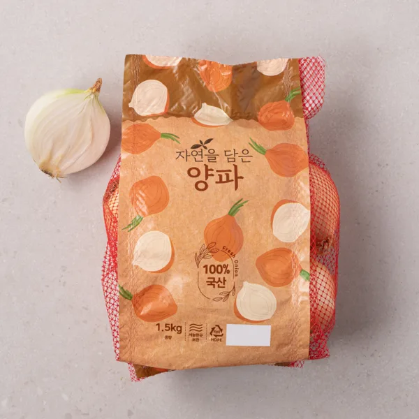 국내산 양파, 1.5kg, 1개