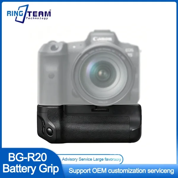 캐논 EOS R5 R5II R6 R6II용 BG-R20 배터리 그립 수직 그립
