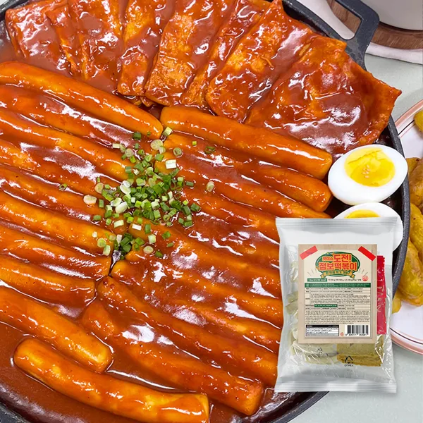우리밀 점보 떡볶이 밀키트 1kg 5인분