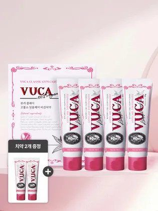 뷰카 고불소 치약 110g 6개