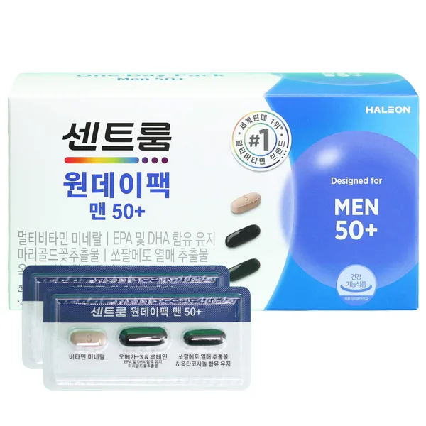 센트룸 원데이팩 맨 40 30개입, 3개
