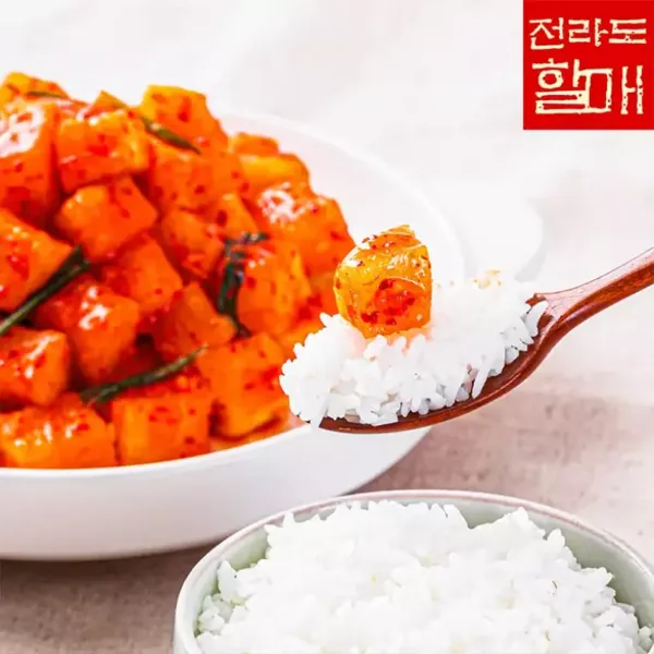 전라도할매 국내산 깍두기 3kg