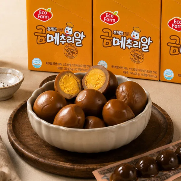 훈제메추리알 25g x 10팩