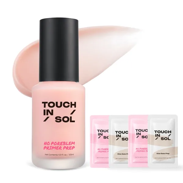 [모공 프렙] 터치인솔 노포어블럼 프라이머 프렙 30ml (GIFT 샤쉐 4매)
