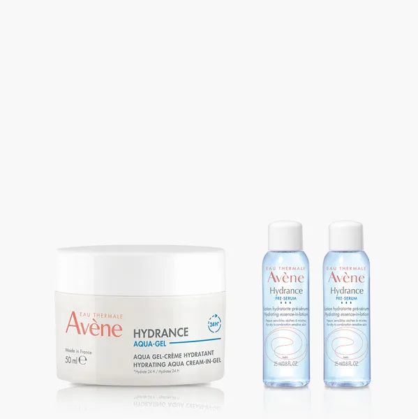 아벤느 이드랑스 아쿠아 크림-인-젤 50ml + 에센스 인 로션 25ml 2개