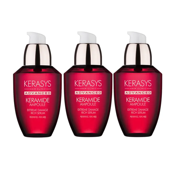 케라시스 어드밴스드 케라마이드 리치 헤어 세럼, 70ml, 3개