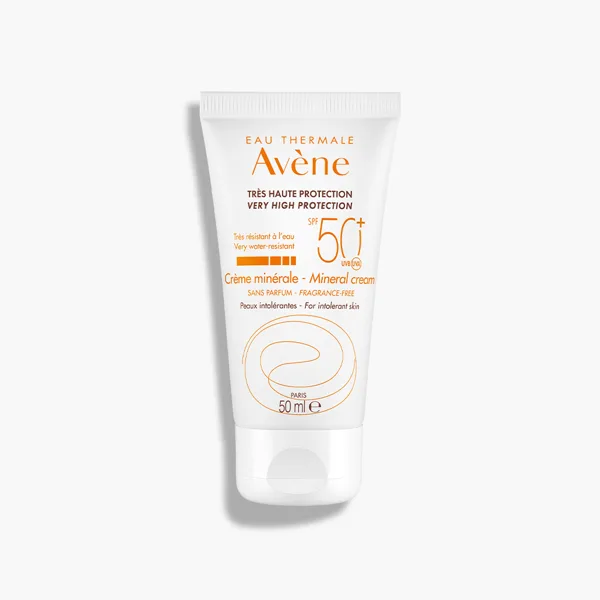 아벤느 선 미네랄 크림 50ml SPF50+ PA++++ (무기자차 톤업 선크림)