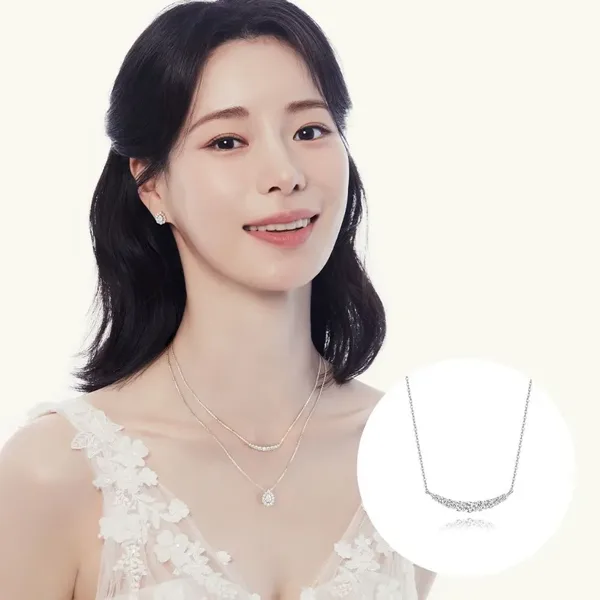 솔렌 랩다이아 14K 목걸이_2C0100079