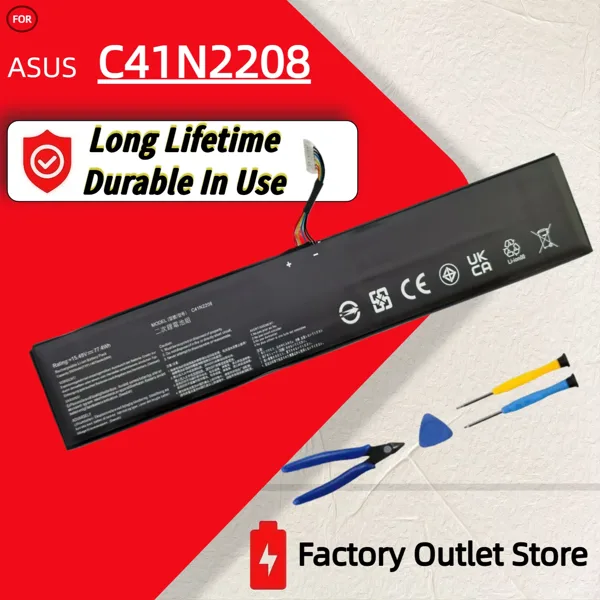 ASUS ROG ALLY 게임용 핸드헬드 시리즈용 C41N2208 노트북 배터리 RC71L/PC71