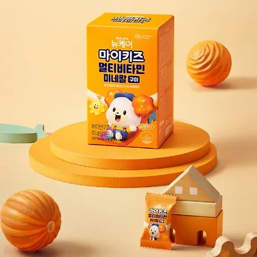 마이키즈 멀티비타민 미네랄 구미 60정