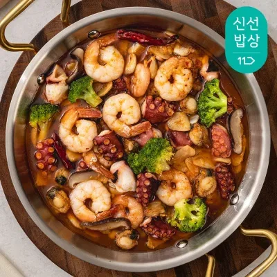 프로즌 가리비+문어+새우 가문새 감바스 1팩+1팩 (500g+500g)