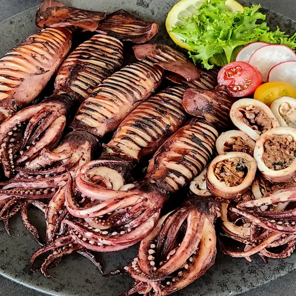 통찜용 오징어 4-5미 600g