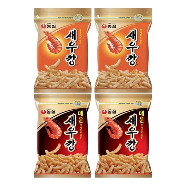 새우깡 400g 2봉 + 매운새우깡 400g 2봉