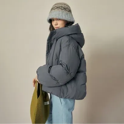 JJ지고트 후디드 스트랩 구스다운 점퍼 GRBA2PDJ21