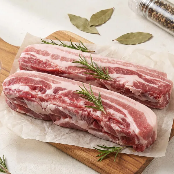 스페인산 바베큐/수육용 통삼겹살 2kg