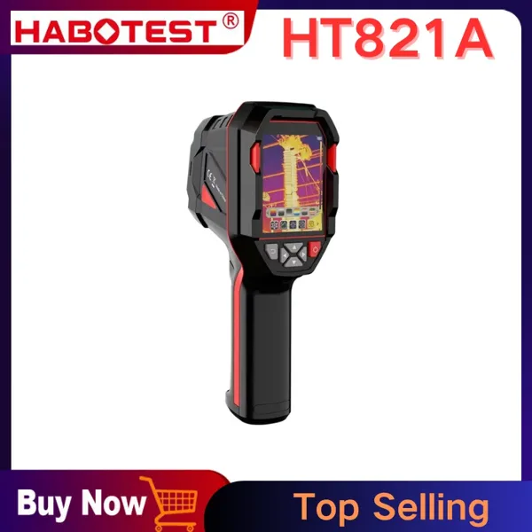 HABOTEST HT821A 충전식 열화상 카메라 -20 ℃ ~550 ℃   방수, 방진, 낙하 방지 기능을 갖춘 휴대용 열화상 카메라